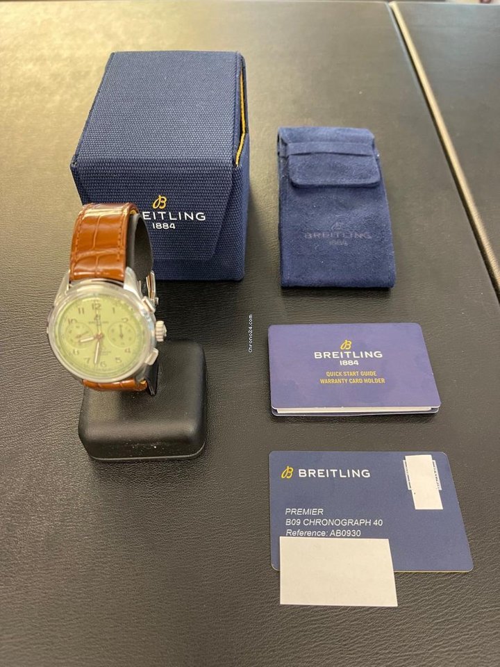 Breitling Manual winding Steel AB0930 Replica 5