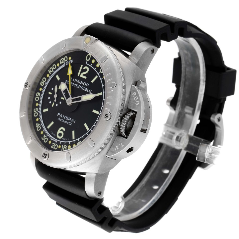 Panerai Luminor Submersible 1950 Depth Gauge Mens watch Unisex Automatic Titanium PAM00193 Replica 5