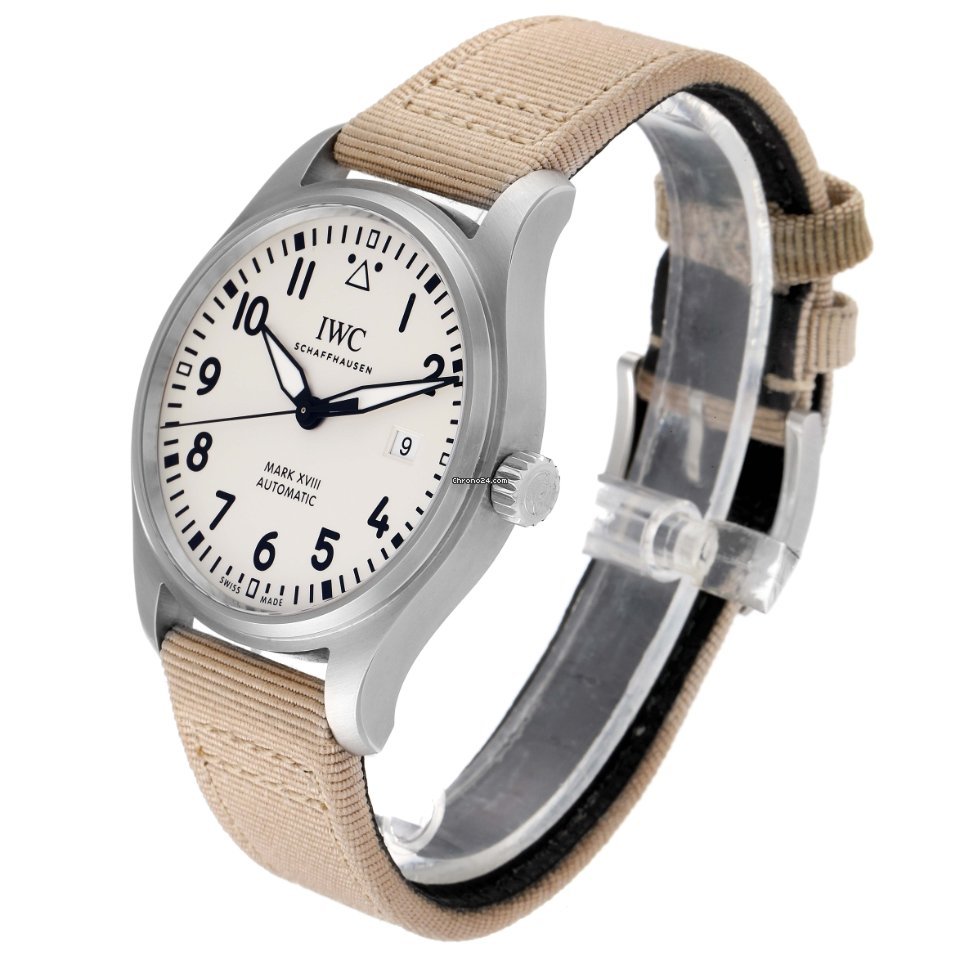 IMG_9081 IWC Pilot Mark Mens watch Unisex Automatic Steel IW327017 Replica 5