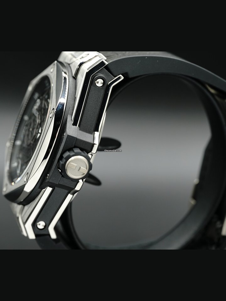 IMG_9081 Hublot Big Bang Sang Bleu Mens watch Unisex Automatic Titanium 415.NX.1112.VR.MXM16 Replica 5
