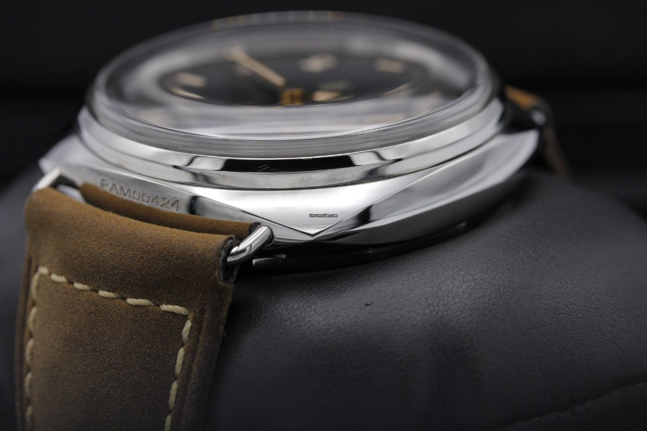 IMG_9081 Panerai Radiomir 3 Days 47mm Steel PAM 424 Replica 5