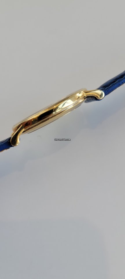 Chopard Mens watch Unisex Manual winding Yellow gold 18kt Chopard luna de oro Replica 5