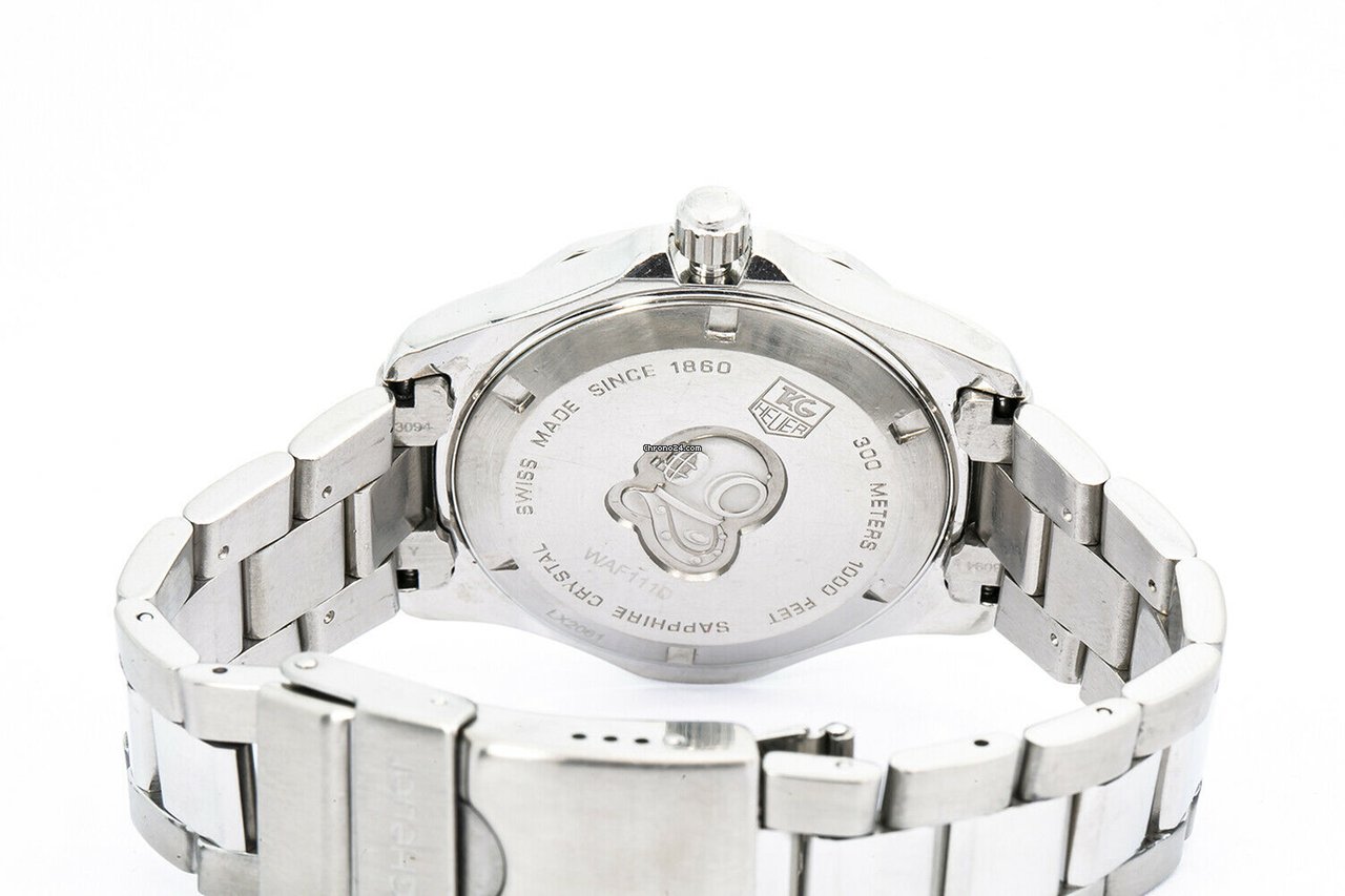 TAG Heuer Aquaracer 300M Mens watch Unisex Quartz Steel WAF111D Replica 5