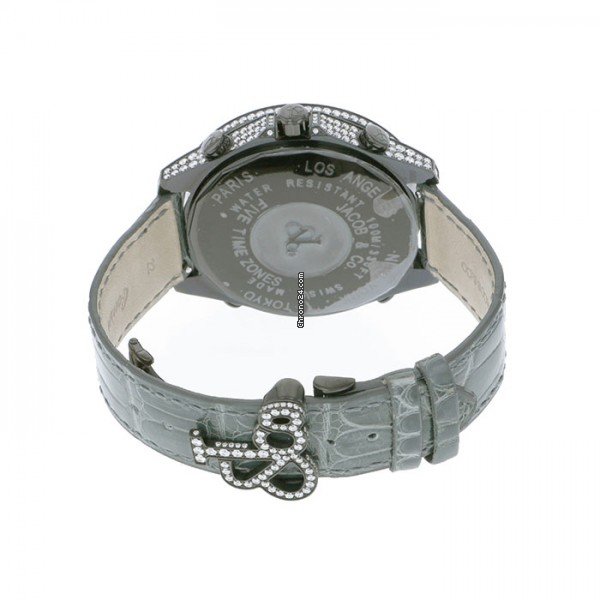 IMG_9081 Jacob & Co. Five Time Zone Quartz Steel JC-2BCDADC Replica 5