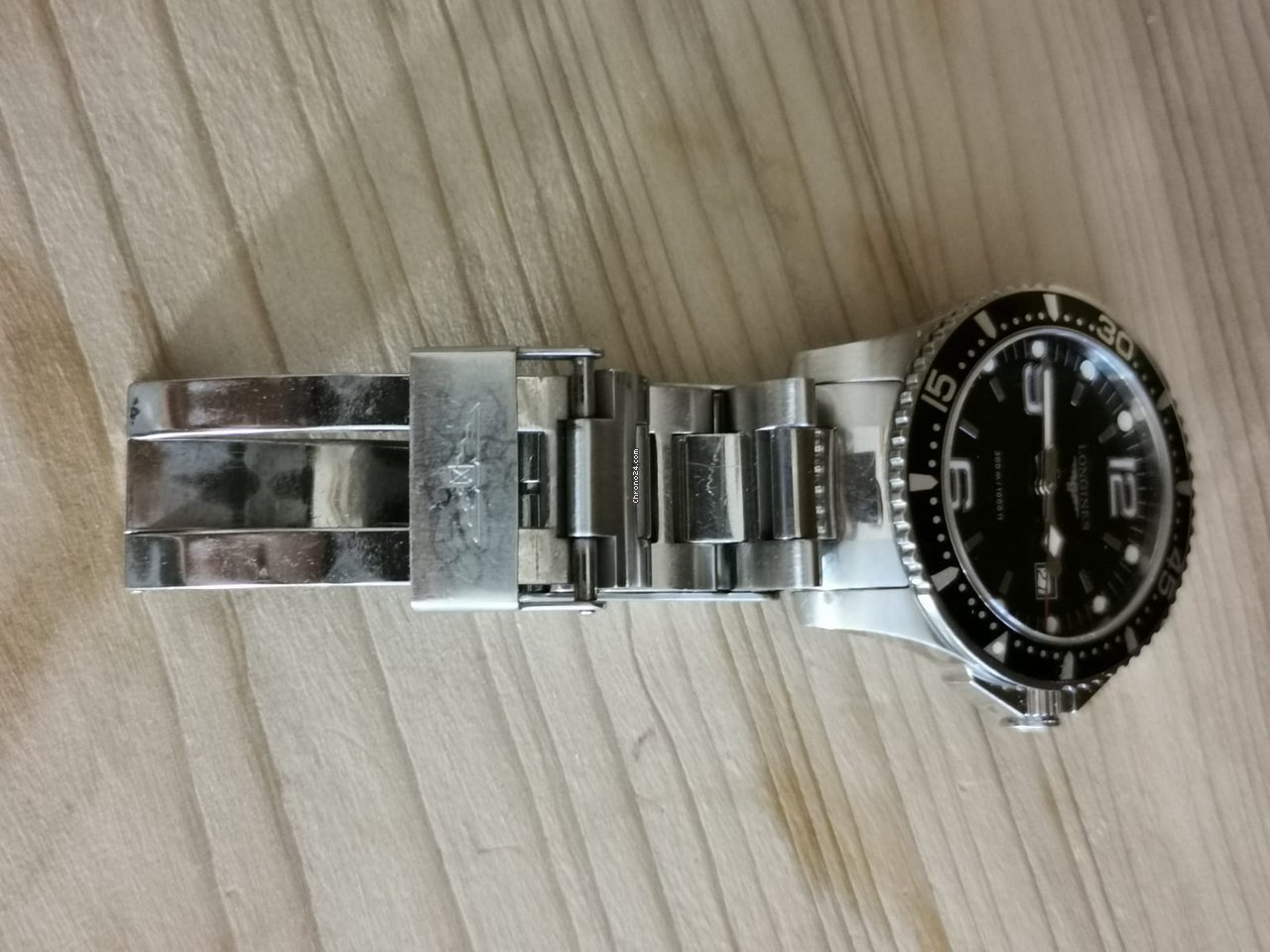 Longines HydroConquest Mens watch Unisex Quartz Steel L3.640.4 Replica 5