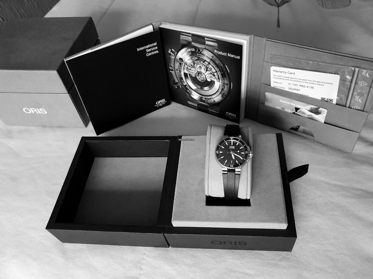 Oris Aquis Date Womens watch Automatic Steel 01 733 7652 4135-07 4 18 34 Replica 5
