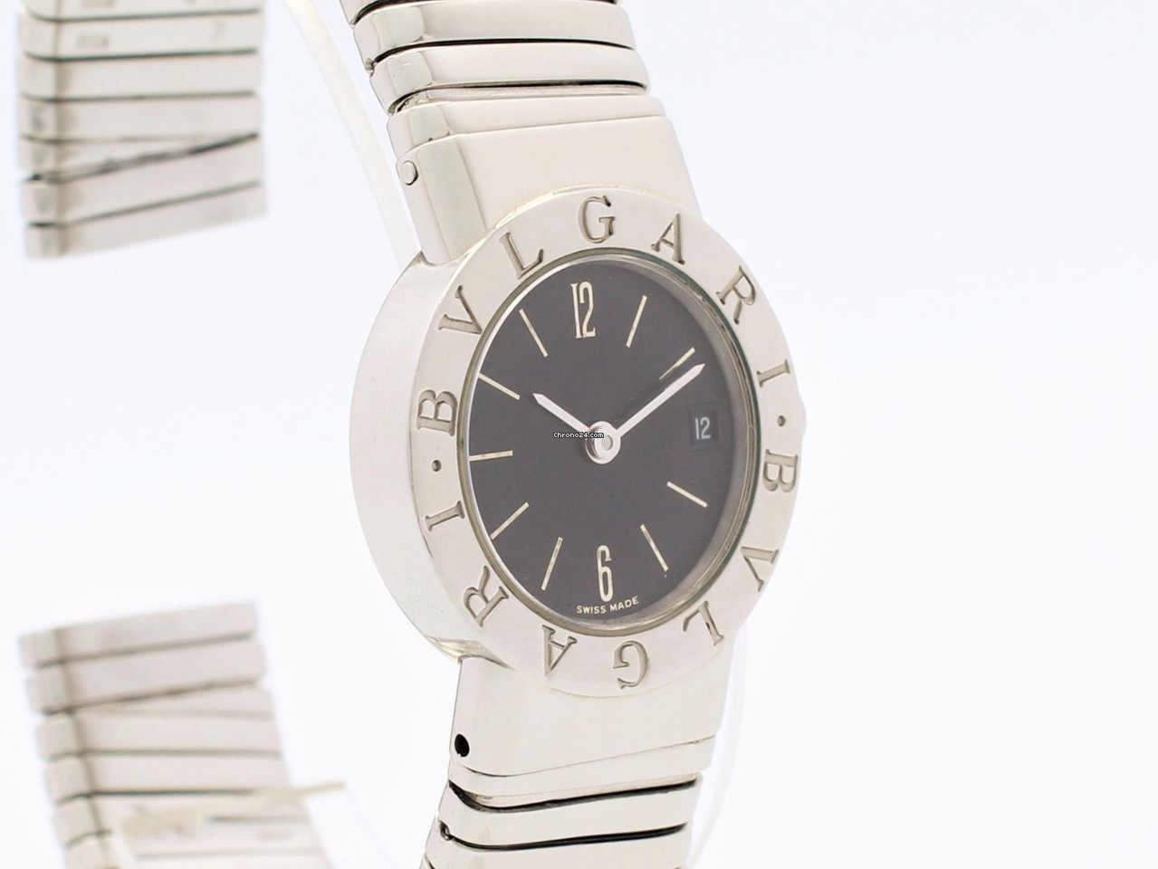 IMG_9081 Bulgari Bulgari Womens watch Quartz Steel BB.23.2T.S Replica 5