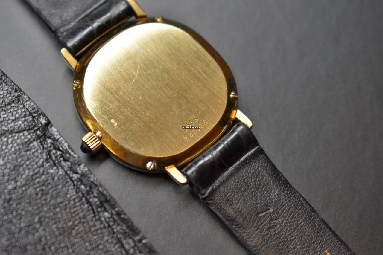 IMG_9081 Piaget Mens watch Unisex Manual winding Yellow gold 9556 Replica 5