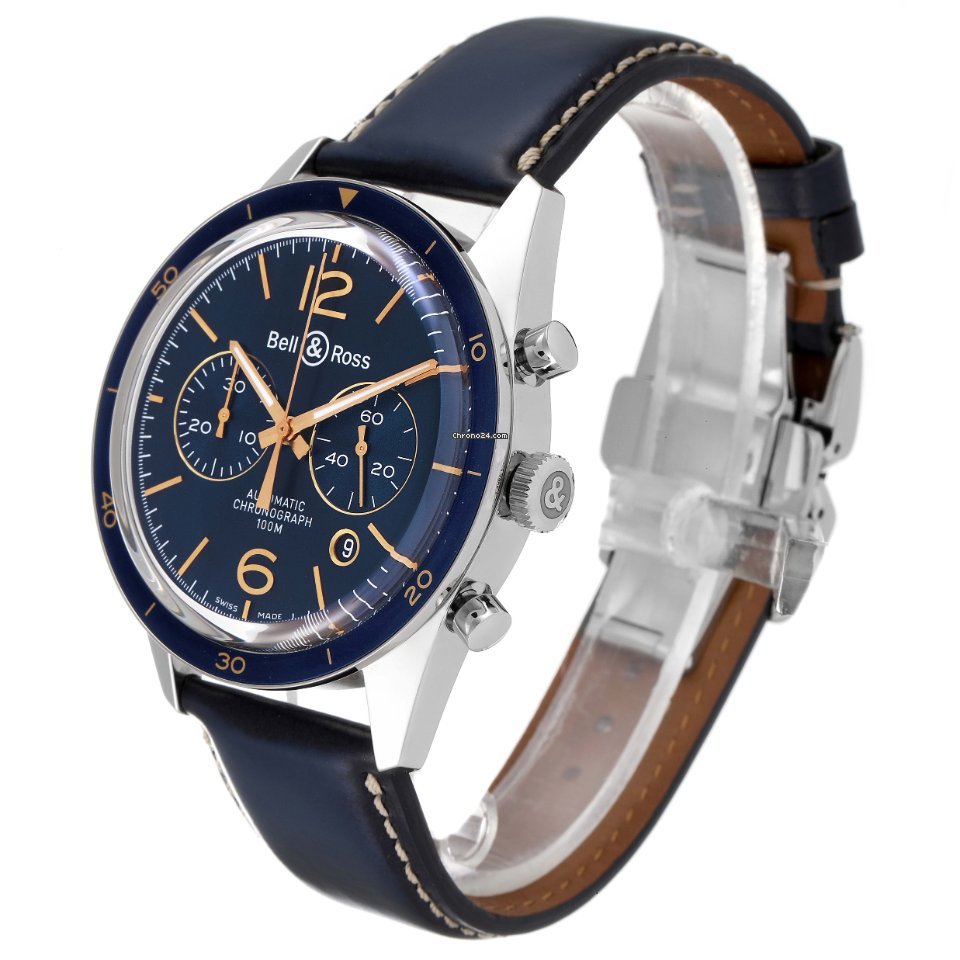 IMG_9081 Bell & Ross Vintage Mens watch Unisex Automatic Steel BR12694 Replica 5
