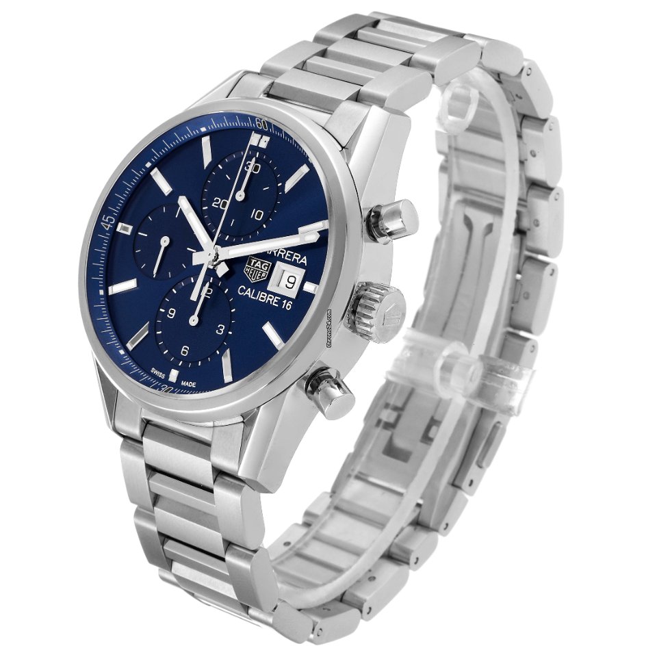 TAG Heuer Carrera Calibre 16 Mens watch Unisex Automatic Steel CBK2112.BA0715 Replica 5