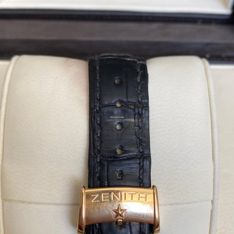 Zenith Mens watch Unisex Automatic Yellow gold 18.1955.689 Replica 5