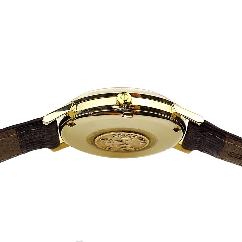 IMG_9081 Omega Seamaster Mens watch Unisex Automatic Yellow gold 165 6.5003 Replica 5