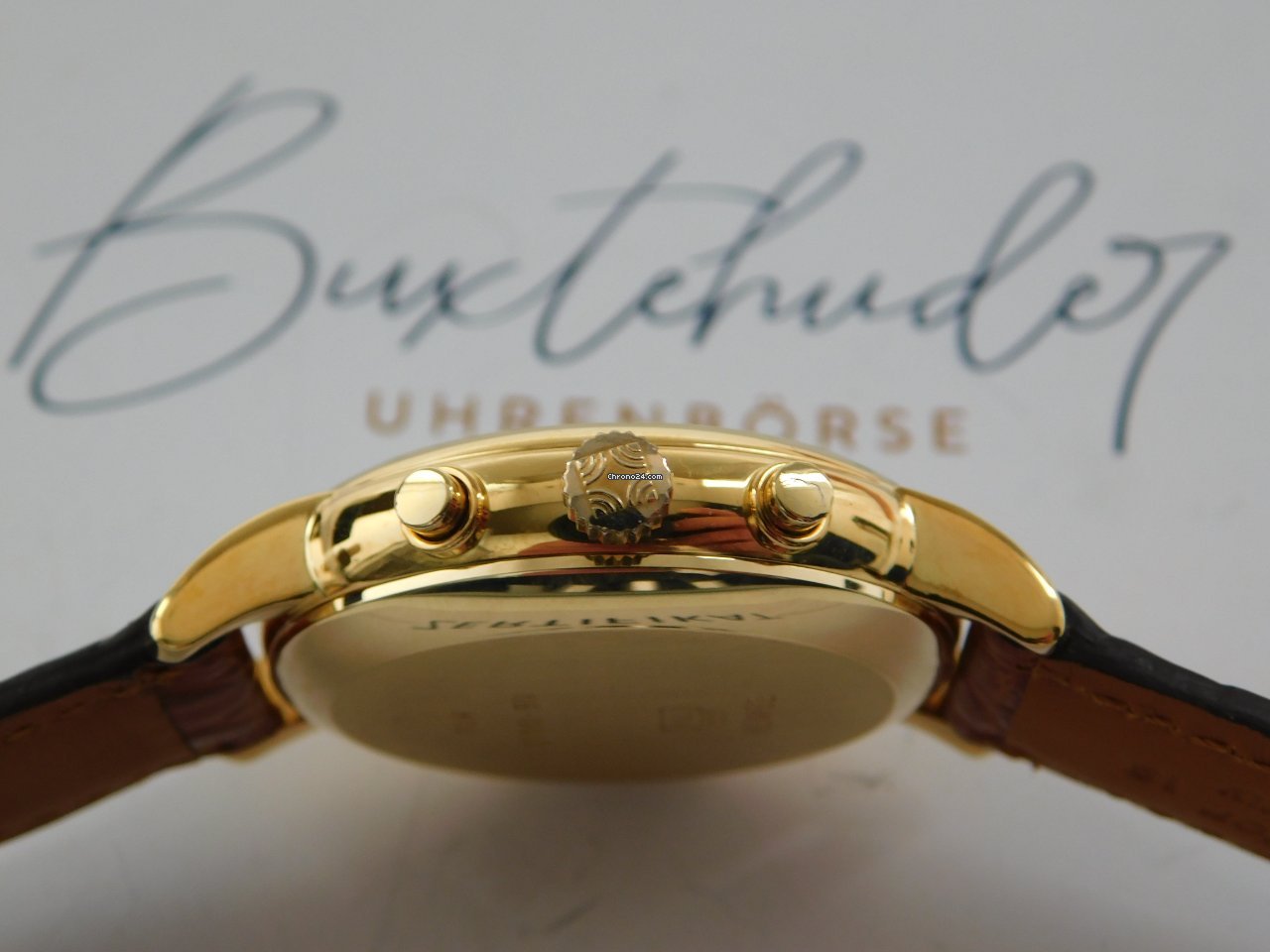 IMG_9081 Zenith El Primero Chronograph Mens watch Unisex Automatic Yellow gold 06-0023 Replica 5