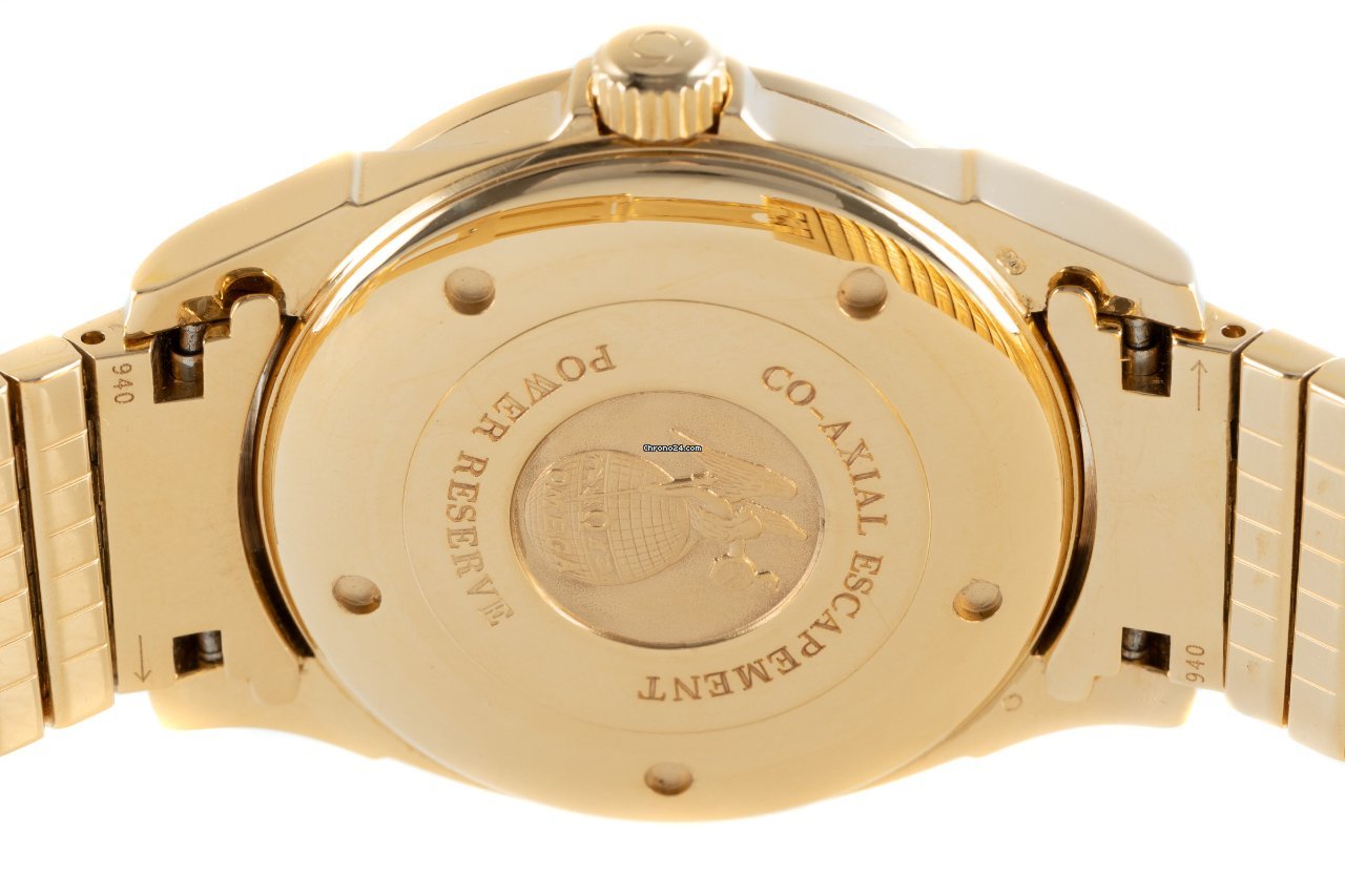 IMG_9081 Omega De Ville Co-Axial Mens watch Unisex Automatic Yellow gold 4632.31.31 Replica 5