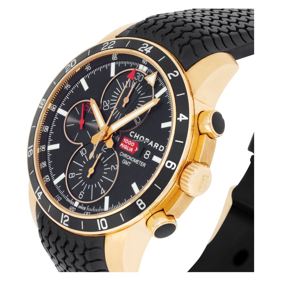 Chopard Mille Miglia Mens watch Unisex Automatic Rose gold 1288 Replica 5