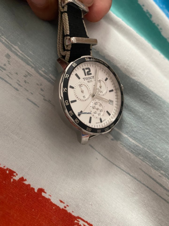IMG_9081 Tissot Quickster Mens watch Unisex Quartz Steel T0954171603700 Replica 5
