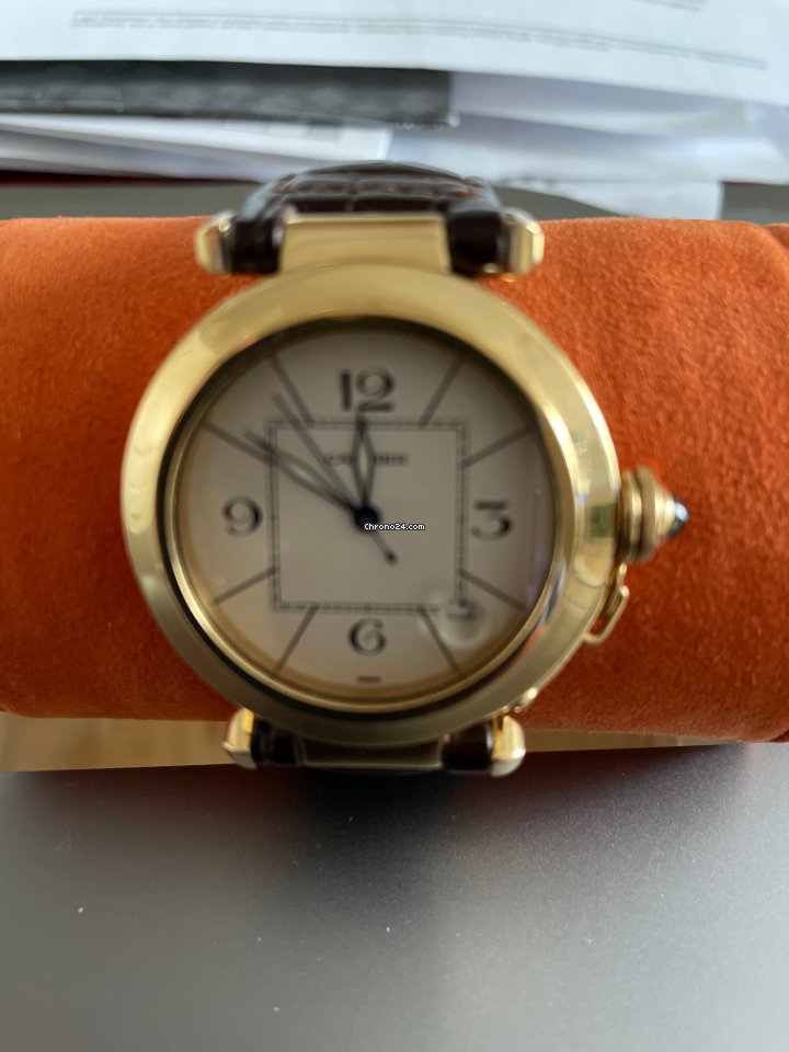 IMG_9081 Cartier Pasha Mens watch Unisex Automatic 4020 Replica 5