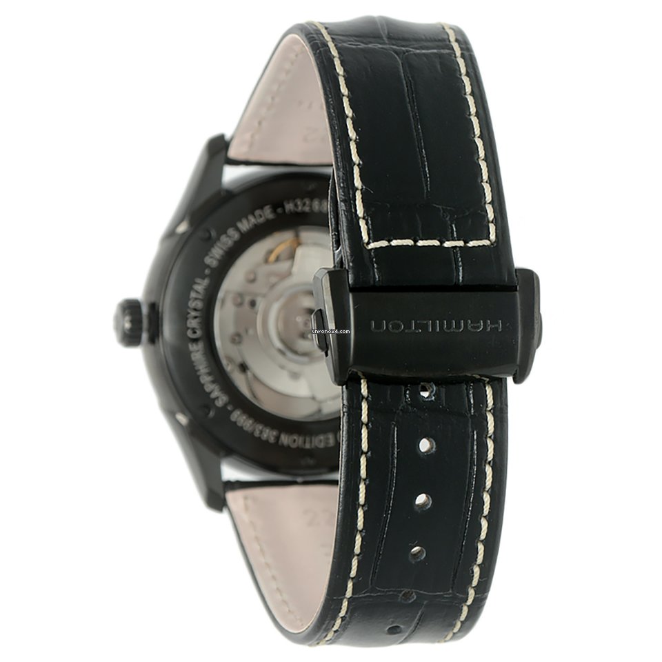 IMG_9081 Hamilton Jazzmaster GMT Auto Mens watch Unisex Automatic Steel H32685731 Replica 5