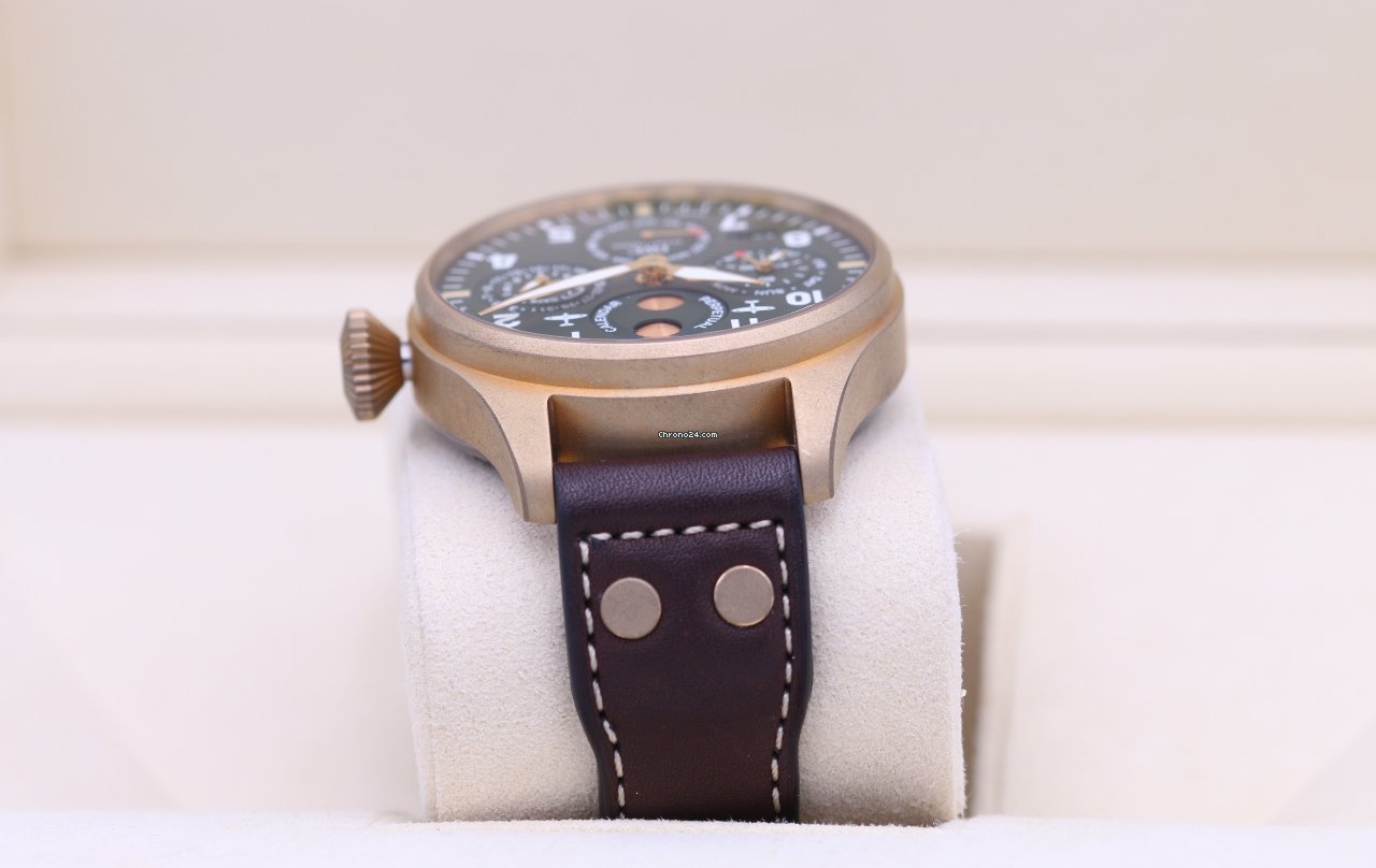 IMG_9081 IWC Big Pilot Mens watch Unisex Automatic Bronze IW503601 Replica 5