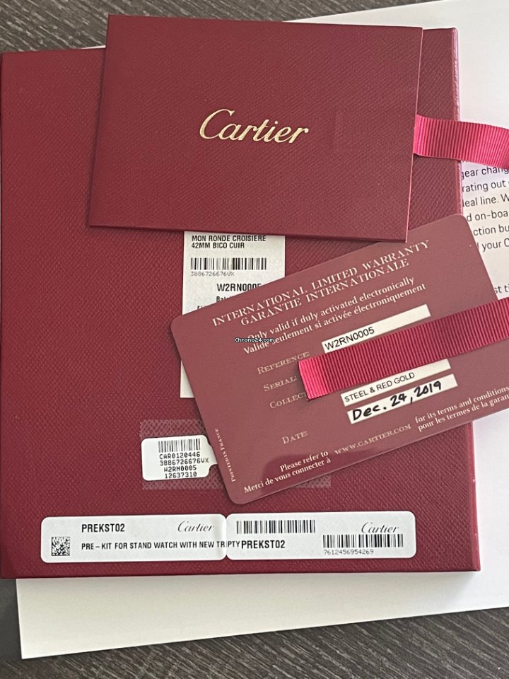 IMG_9081 Cartier Ronde Croisiere de Cartier Mens watch Unisex Automatic Steel W2RN0005 Replica 5