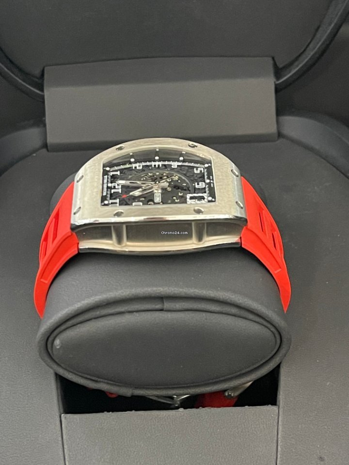 Richard Mille RM 010 Mens watch Unisex Automatic White gold RM010 Replica 5
