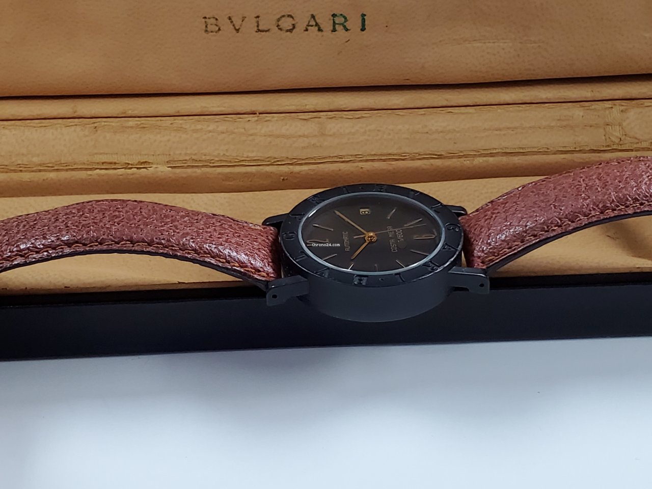 Bulgari Bulgari Mens watch Unisex Automatic Carbon BB33VLD Replica 5