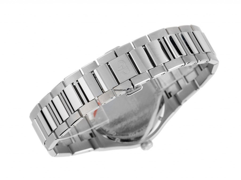 IMG_9081 Girard Perregaux Laureato Mens watch Unisex Quartz Steel 80189-11-131-11A Replica 5