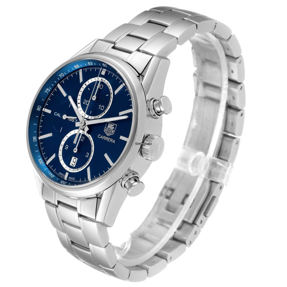 IMG_9081 TAG Heuer Carrera Calibre 1887 Mens watch Unisex Automatic Steel CAR2115 Replica 5