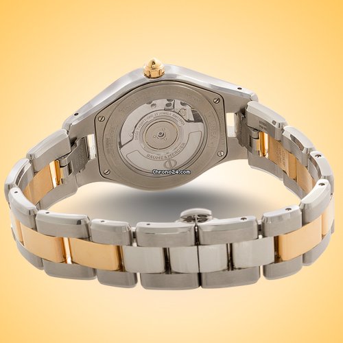 Baume & Mercier Linea Womens watch Automatic Gold Steel MOA10073 Replica 5