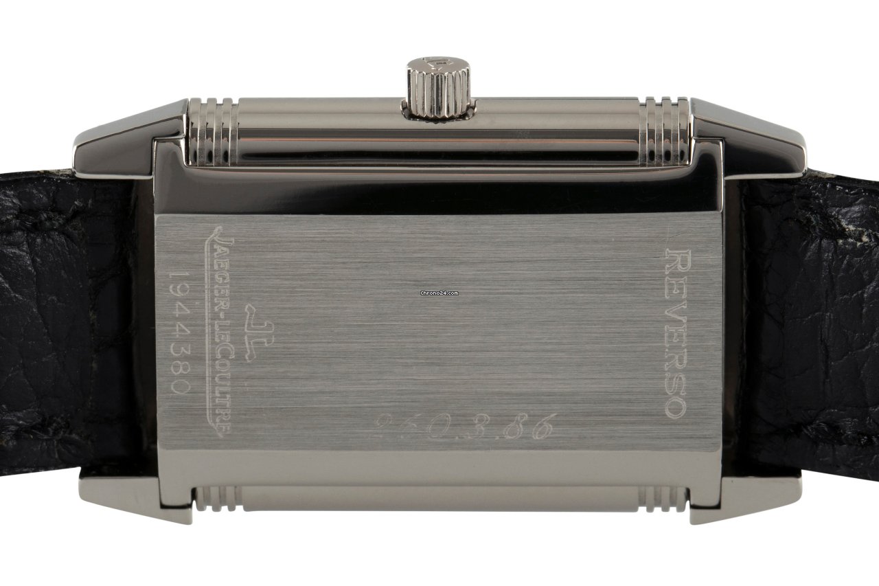 IMG_9081 Jaeger-LeCoultre Reverso Lady Womens watch Manual winding White gold 260.3.86 Replica 5