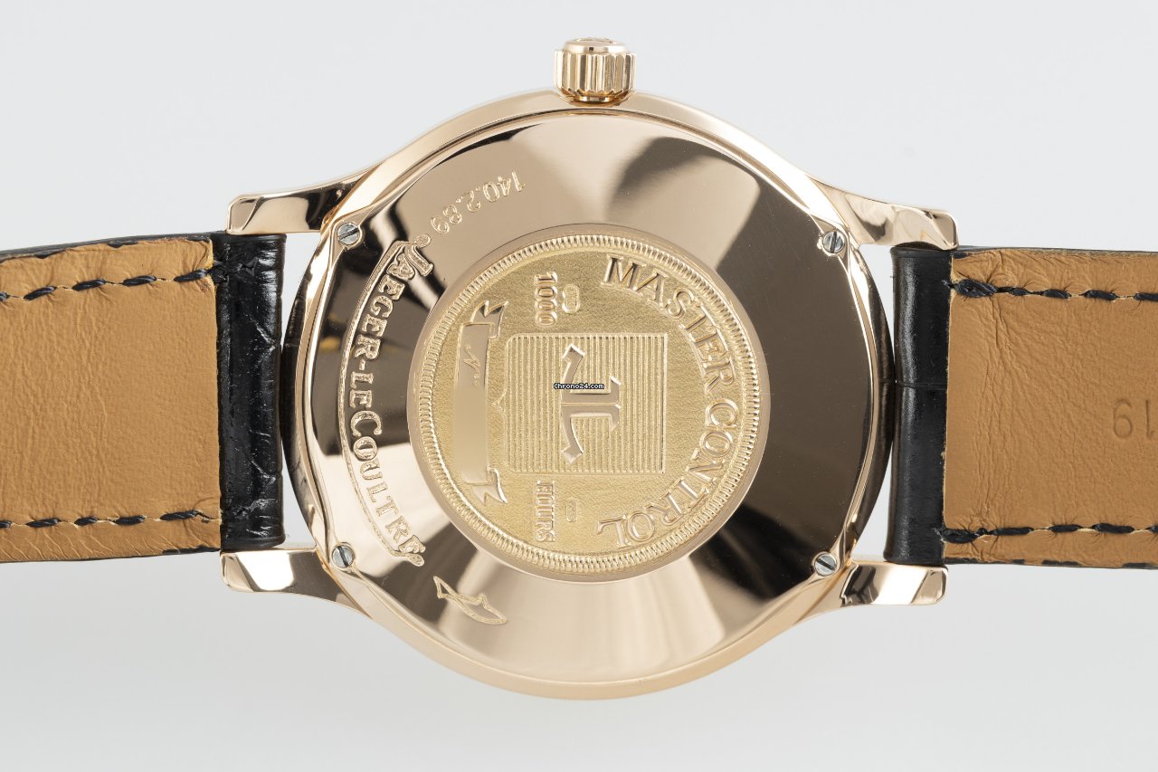 IMG_9081 Jaeger-LeCoultre Master Control Mens watch Unisex Automatic Red gold 140.2.89 Replica 5