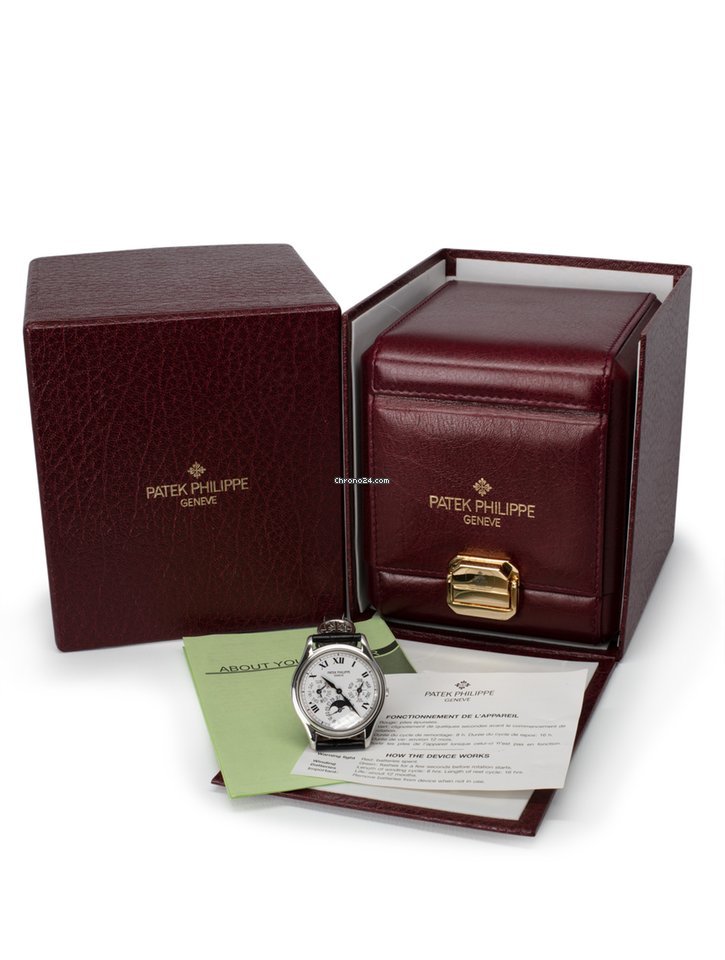 IMG_9081 Patek Philippe Perpetual Calendar Mens watch Unisex Automatic Platinum 3940P-015 Replica 5