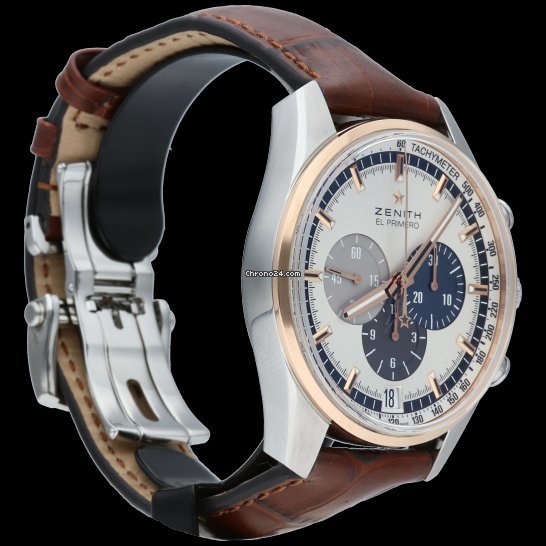 IMG_9081 Zenith Mens watch Unisex Automatic Gold Steel 51.2080.400 69.C494 Replica 5