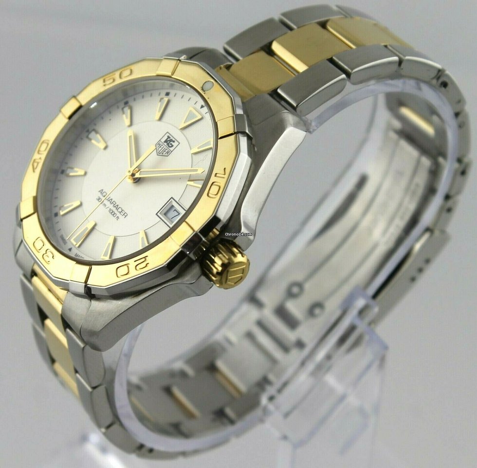 IMG_9081 TAG Heuer Aquaracer Quartz Gold Steel WAY1120.BB0930 Replica 5