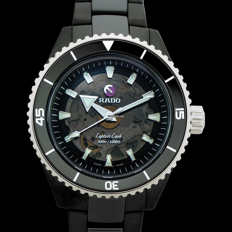 IMG_9081 Rado HyperChrome Captain Cook Mens watch Unisex Automatic Ceramic R32127152 Replica 5