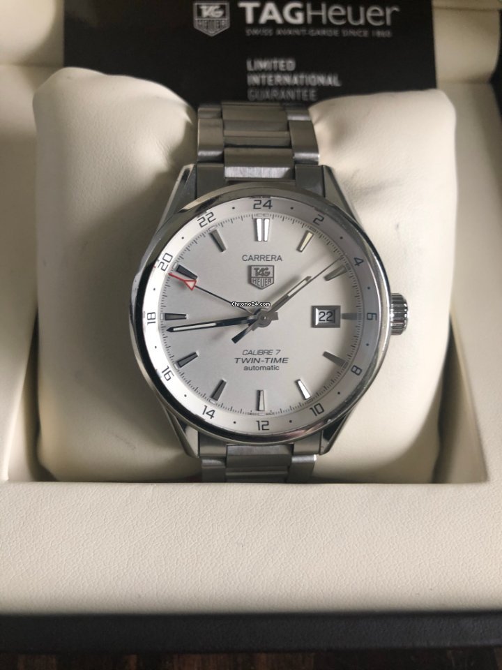IMG_9081 TAG Heuer Carrera Calibre 7 Mens watch Unisex Automatic Steel War-2011-0 Replica 5