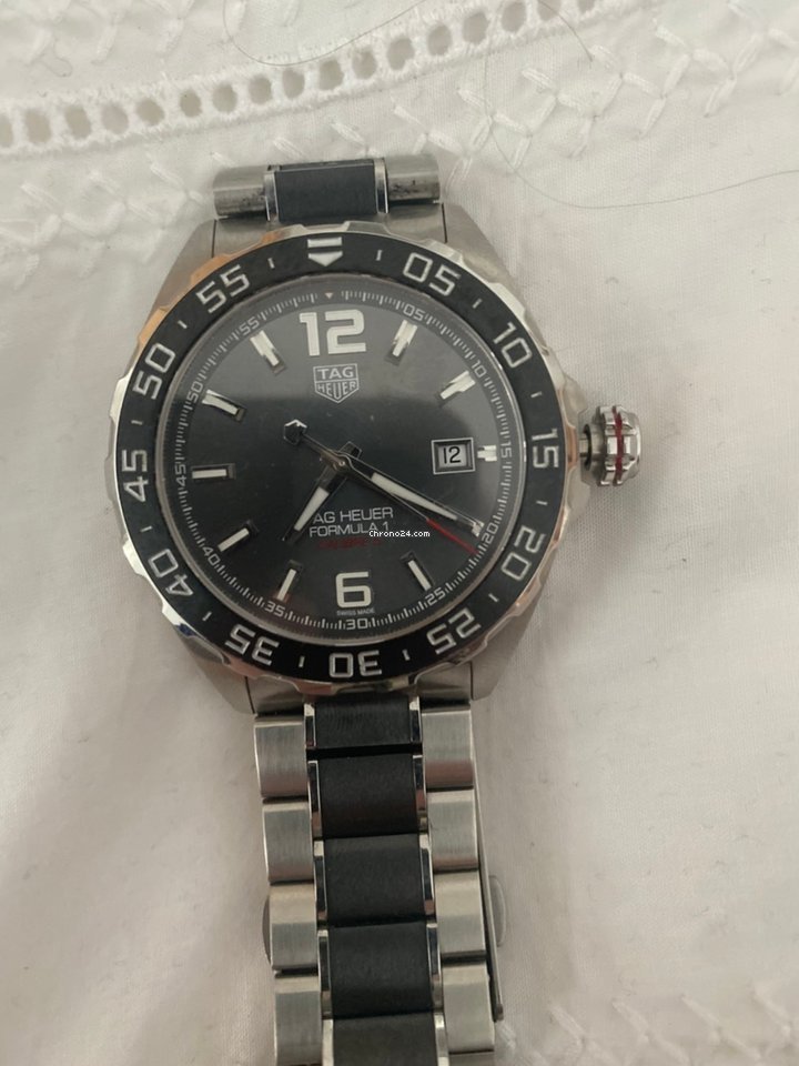 IMG_9081 TAG Heuer Formula 1 Calibre 5 Mens watch Unisex Automatic Steel WAZ2011.BA0843 Replica 5