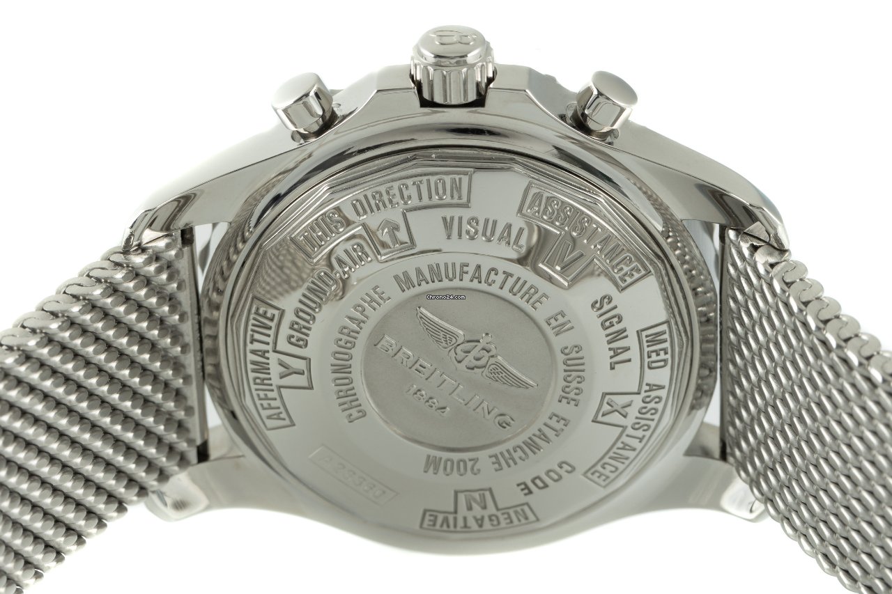 IMG_9081 Breitling Chronospace Automatic Mens watch Unisex Automatic Steel A23360 Replica 5
