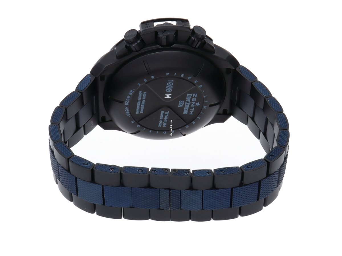 Zenith Defy Mens watch Unisex Automatic Titanium 96.0529.4000 51.M533 Replica 5