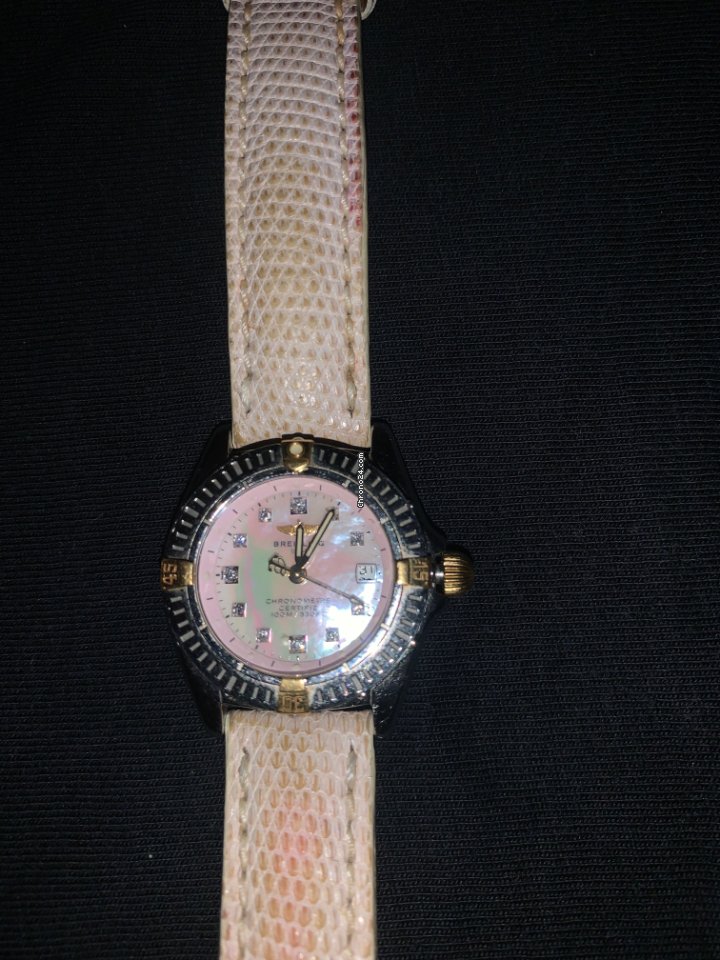 Breitling Callistino Womens watch Quartz Gold Steel B72345 Replica 5