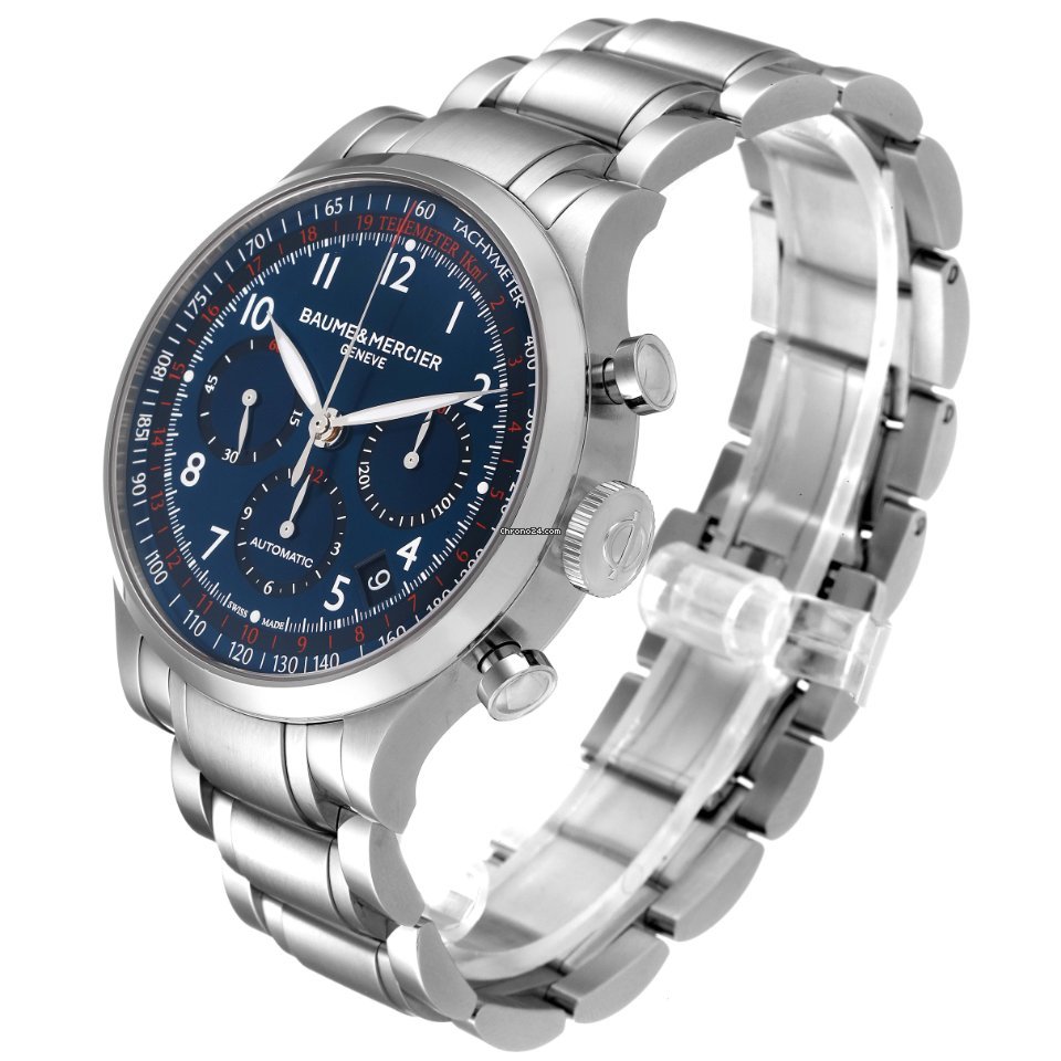 Baume & Mercier Capeland Mens watch Unisex Automatic Steel 10066 Replica 5