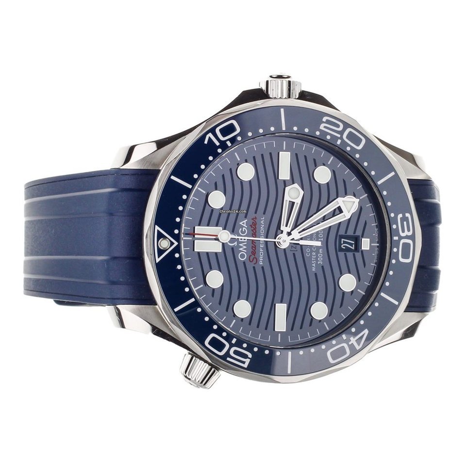 Omega Seamaster Diver 300 M Mens watch Unisex Automatic Steel 21032422003001 Replica 5
