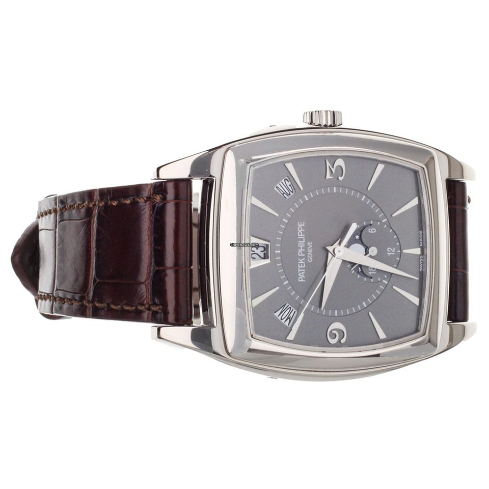 IMG_9081 Patek Philippe Gondolo Mens watch Unisex Automatic White gold 5135G-010 Replica 5