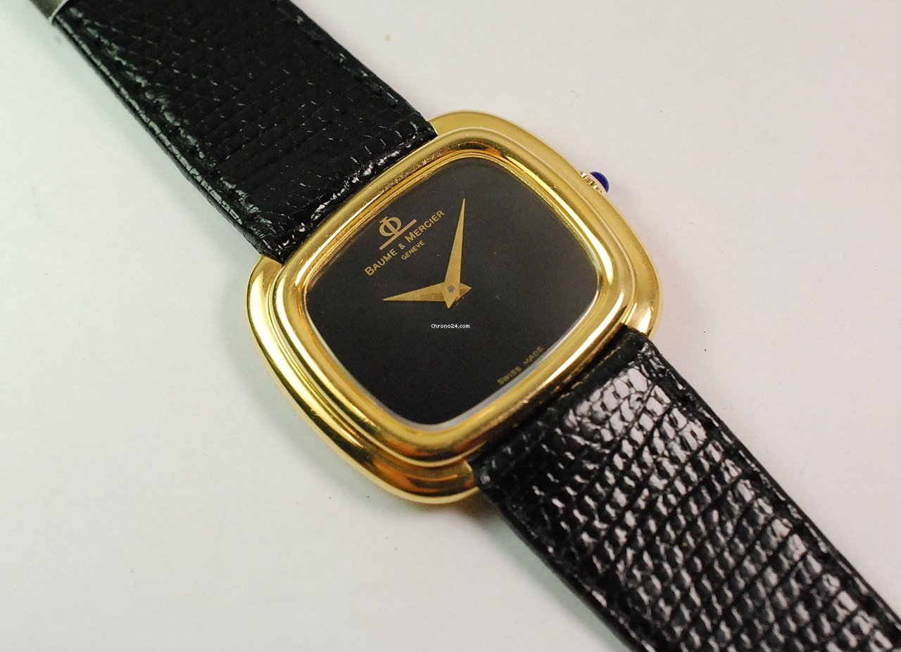 IMG_9081 Baume & Mercier Mens watch Unisex Manual winding Yellow gold 37091 Replica 5