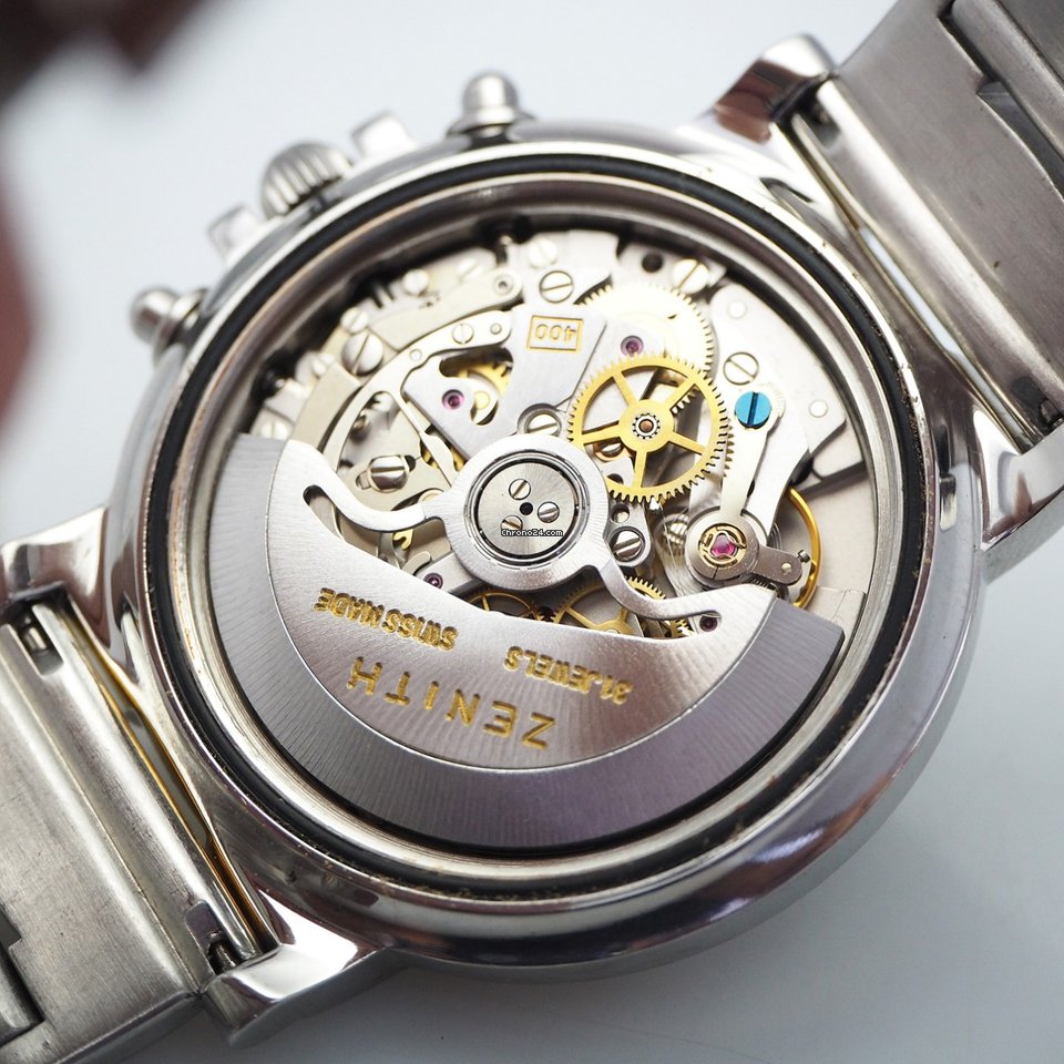 Zenith El Primero Chronograph Mens watch Unisex Automatic Steel 15 02.0460.400, 59.0330.400 Replica 5