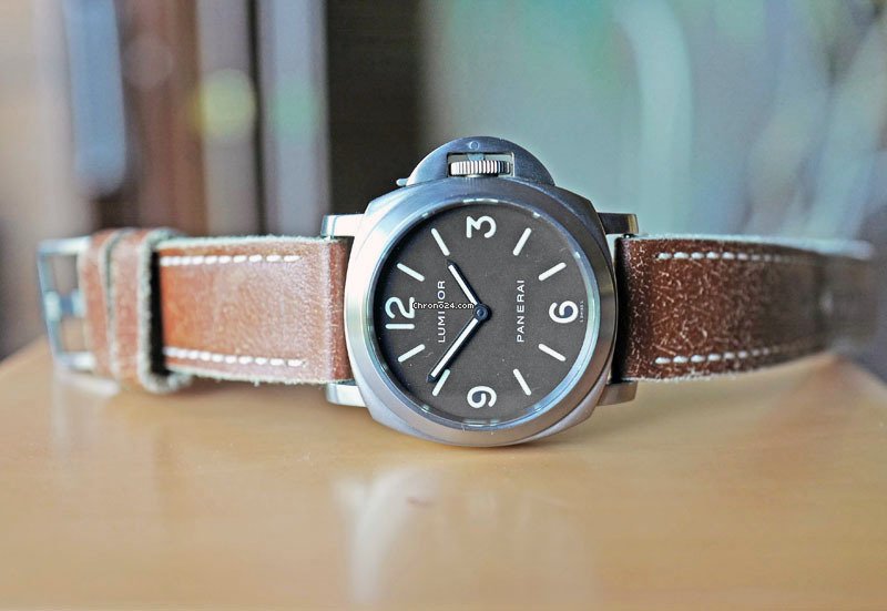 IMG_9081 Panerai Luminor Base Titanium PAM 55 Replica 5