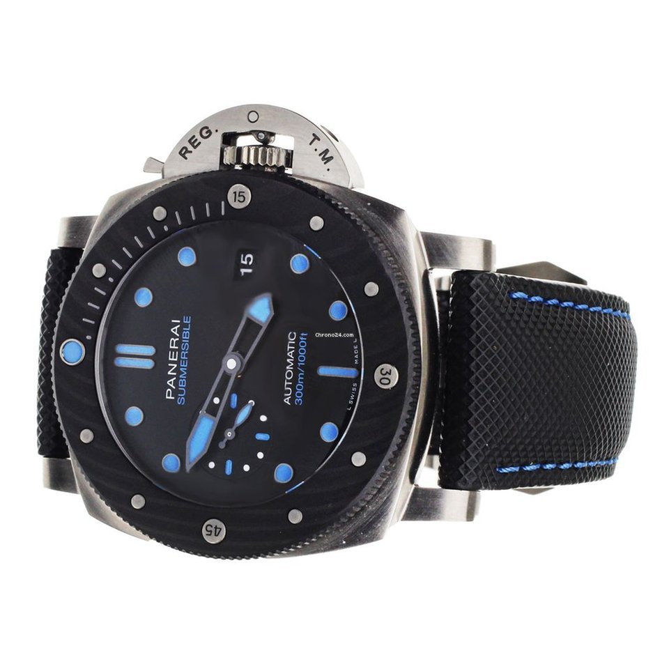 Panerai Luminor Submersible Mens watch Unisex Automatic Steel PAM799 Replica 5