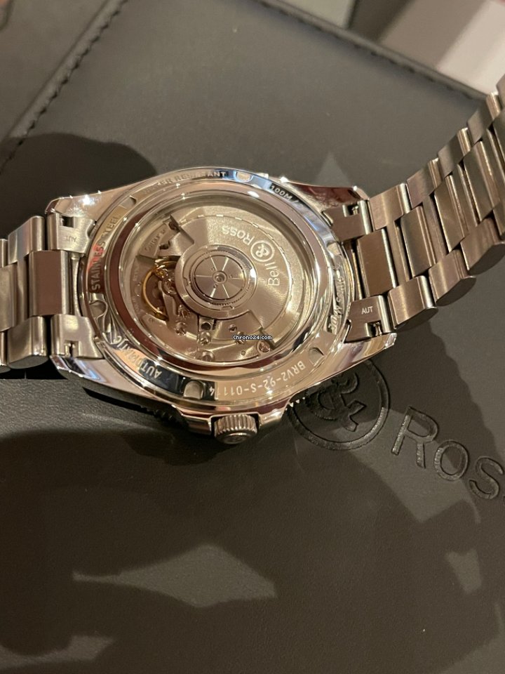 IMG_9081 Bell & Ross BR V2 Mens watch Unisex Automatic Steel BRV292-BU-G-ST SST Replica 5