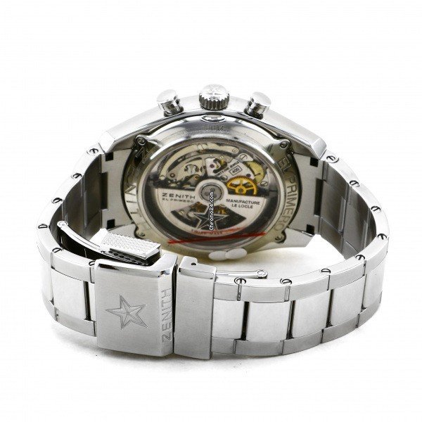 Zenith El Primero 36000 VpH Automatic Steel 03.2040.400 21.M2040 Replica 5