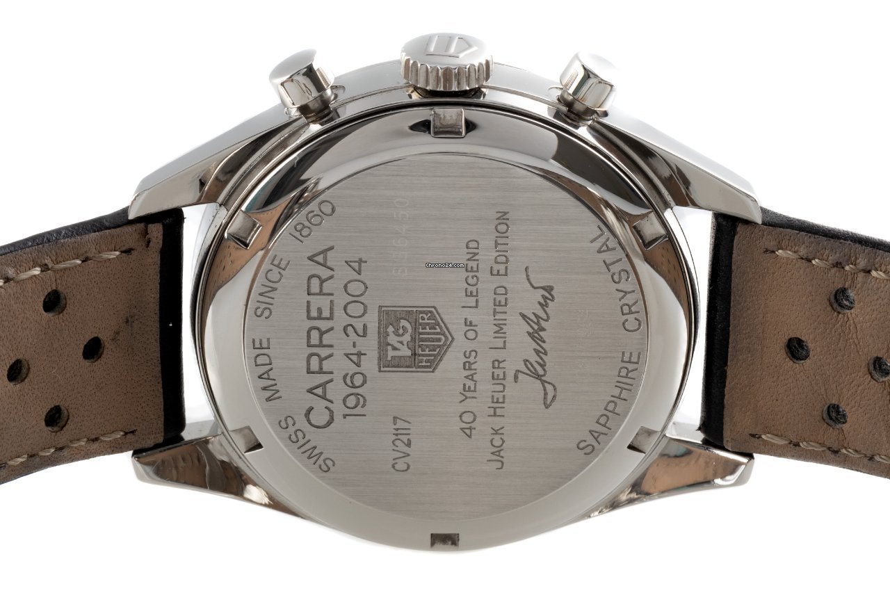 IMG_9081 TAG Heuer Carrera Calibre 17 Mens watch Unisex Automatic Steel CV2117 Replica 5